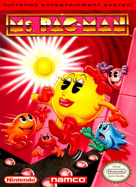 Ms. Pac-Man (USA) (Namco) box cover front